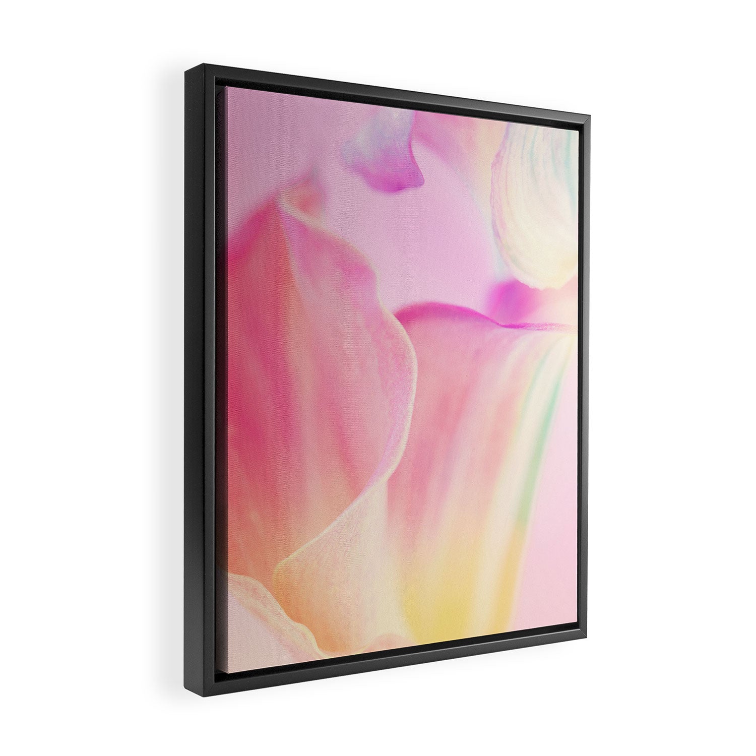 Neon Haze Framed Canvas Print Gallery Image 2