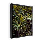 Neon Jungle - Tropical Nature Photography Framed Canvas Print Gallery Image 2
