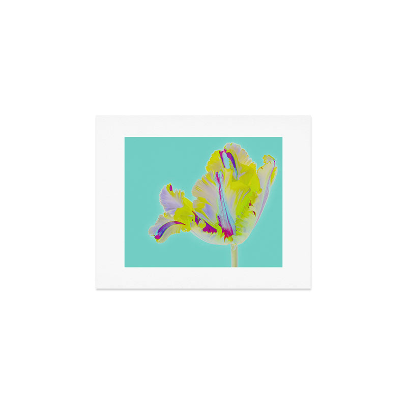 Neon Tulip Art Print Gallery Image 1