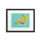 Neon Tulip Framed Art Print Gallery Image 5
