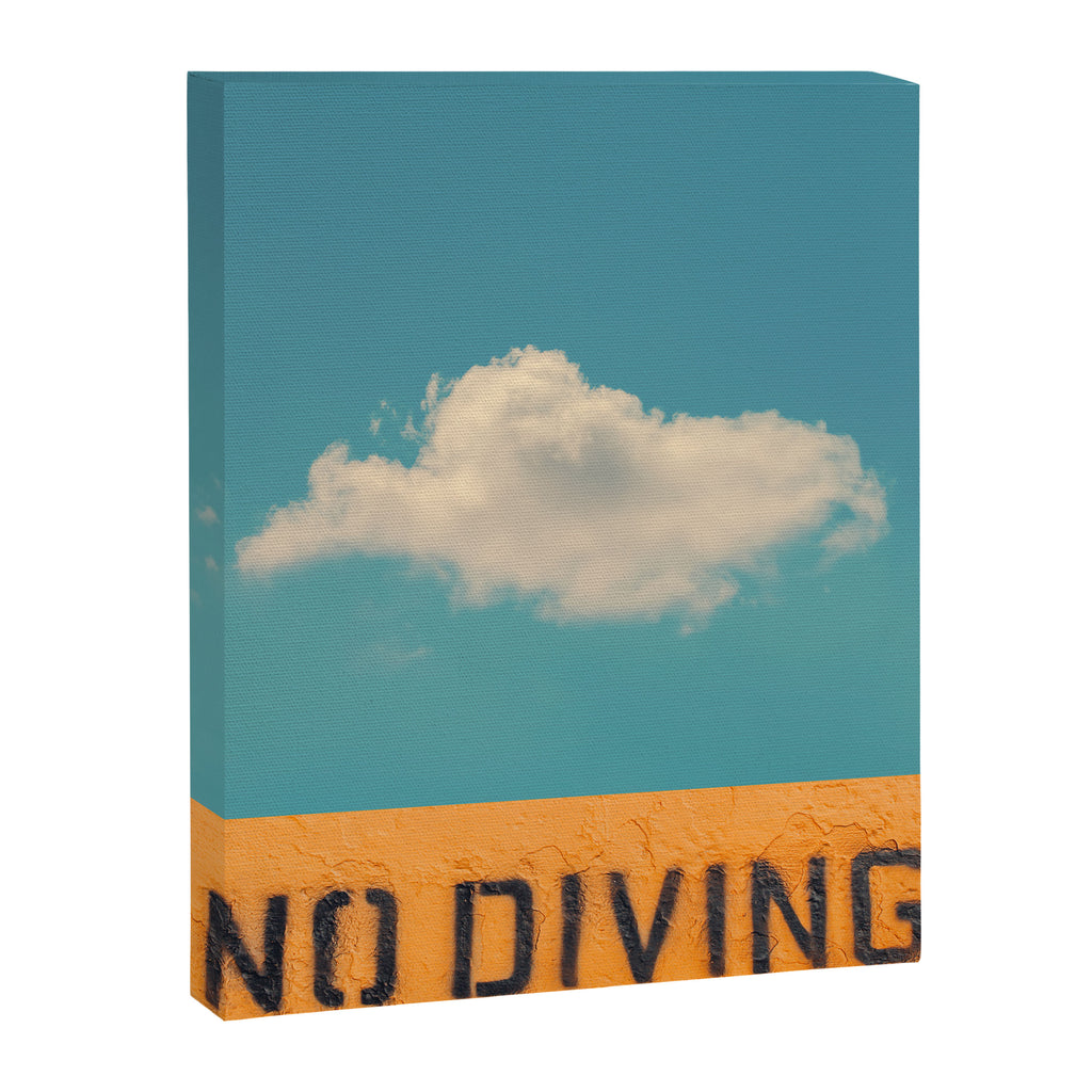 No Diving Canvas Print Gallery Image 6