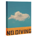 No Diving Canvas Print Gallery Image 3