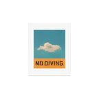No Diving Art Print Gallery Image 1
