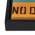 No Diving Framed Canvas Print Gallery Image 3