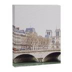 Notre Dame Cathedral on the Seine - Travel Photography, Paris  Canvas Print Gallery Image 6