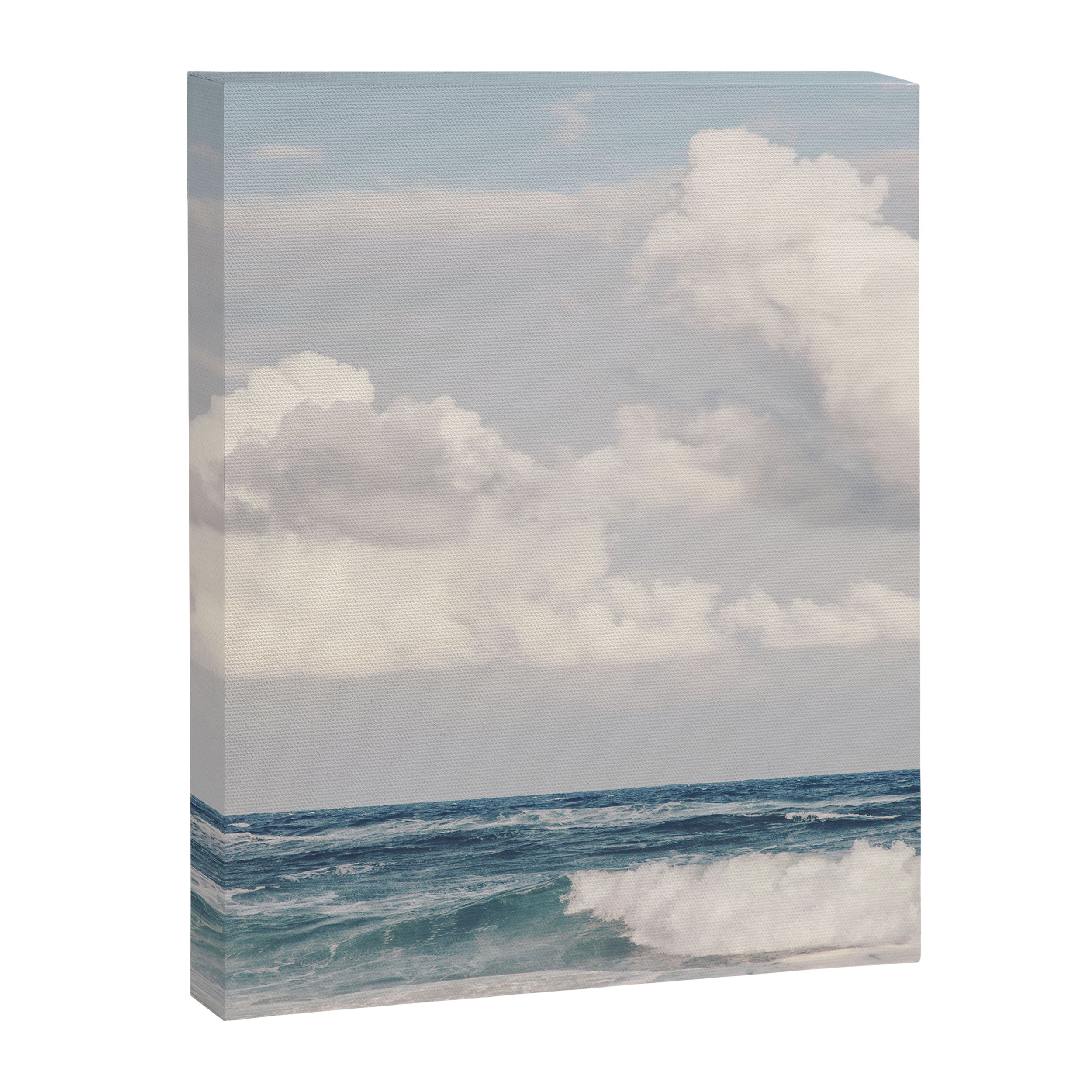 Ocean Clouds - Nature, Landscape Photography Canvas Print Gallery Image 6