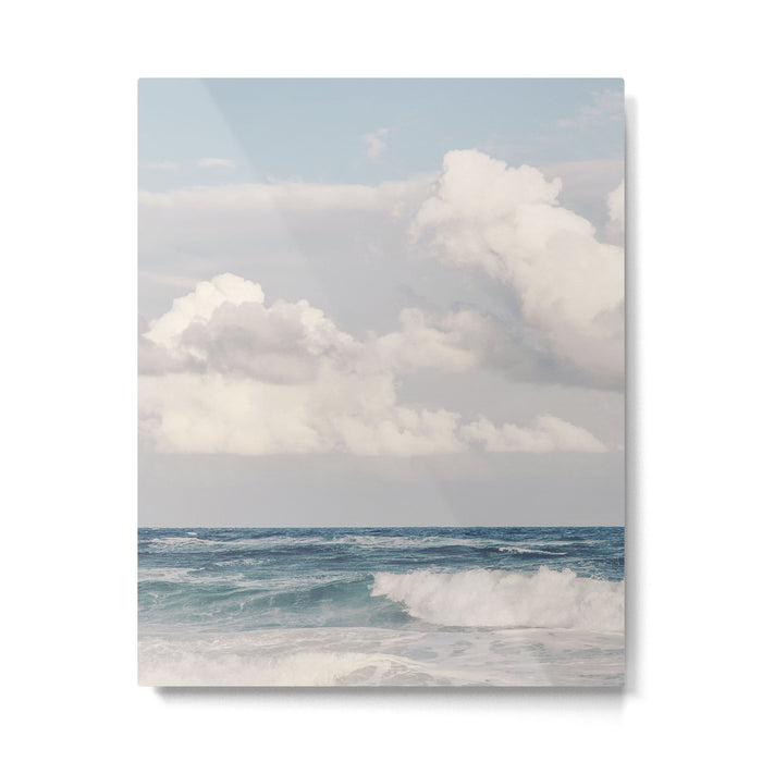 Ocean Clouds - Nature, Landscape Photography Metal Print Gallery Image 1