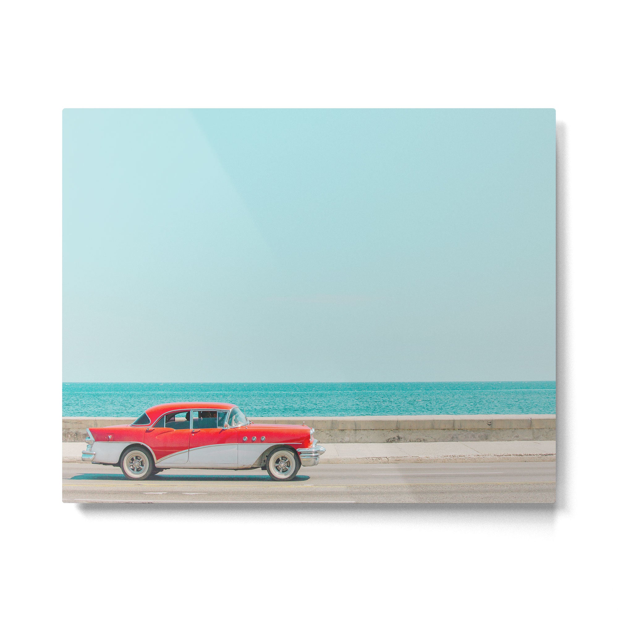 Ocean Drive - Havana Cuba Travel Photography Metal Print Gallery Image 4