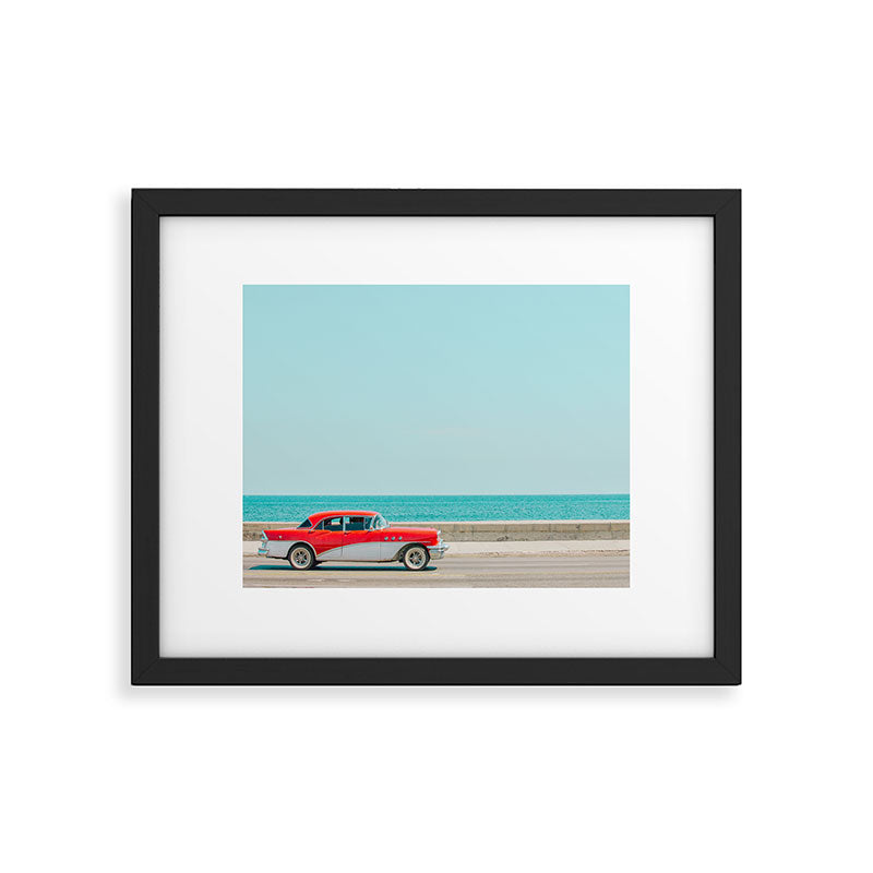 Ocean Drive - Havana Cuba Travel Photography Framed Art Print Gallery Image 5