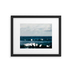 Ocean Glitter Framed Art Print Gallery Image 4