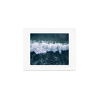 Ocean Wave Aerial Art Print Gallery Image 1