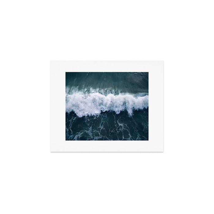 Ocean Wave Aerial Art Print Gallery Image 1
