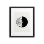 Ocean Yin Yang - Landscape Art Print, Black and White Photography  Framed Art Print Gallery Image 5