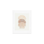 Beige Seashells Art Print Gallery Image 1