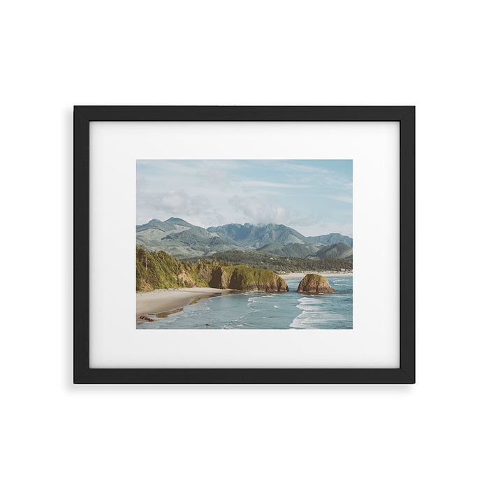 Oregon Sea Stacks Framed Art Print Gallery Image 1