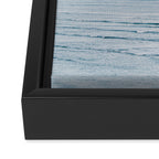 Pale Blue Sea - Ocean, Nature Photography Framed Canvas Print Gallery Image 3