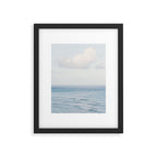 Pale Blue Sea - Ocean, Nature Photography Framed Art Print Gallery Image 5
