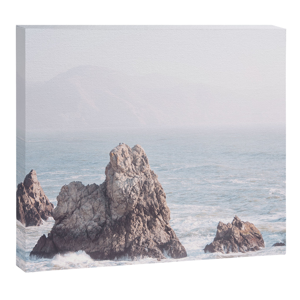 Pale Pacific - Ocean Landscape, Nature Photography Canvas Print Gallery Image 12