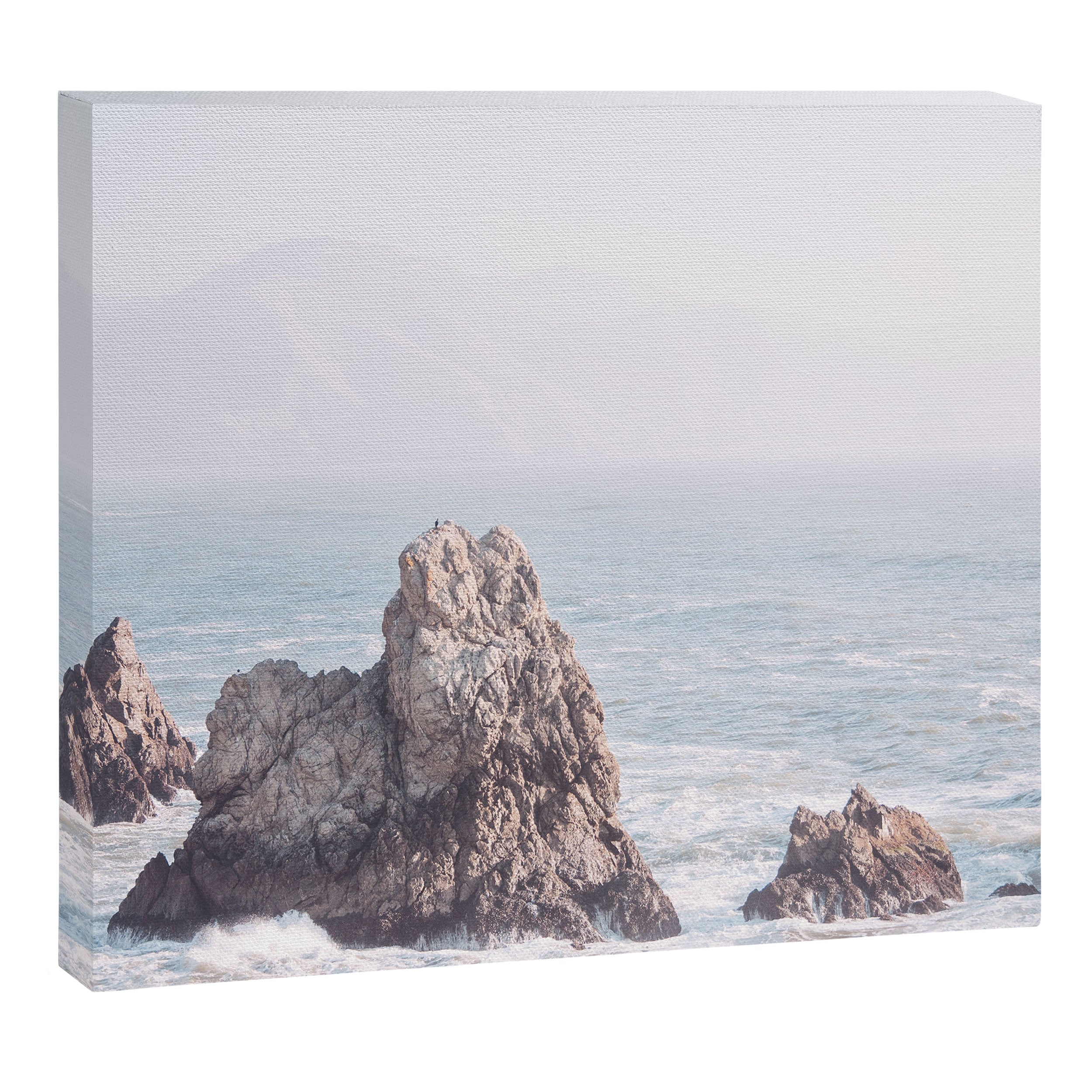 Pale Pacific - Ocean Landscape, Nature Photography Canvas Print Gallery Image 12