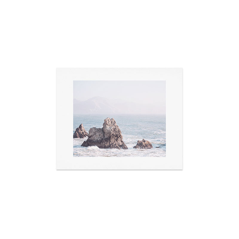 Pale Pacific - Ocean Landscape, Nature Photography Art Print Gallery Image 1