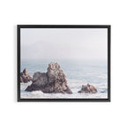 Pale Pacific - Ocean Landscape, Nature Photography Framed Canvas Print Gallery Image 12