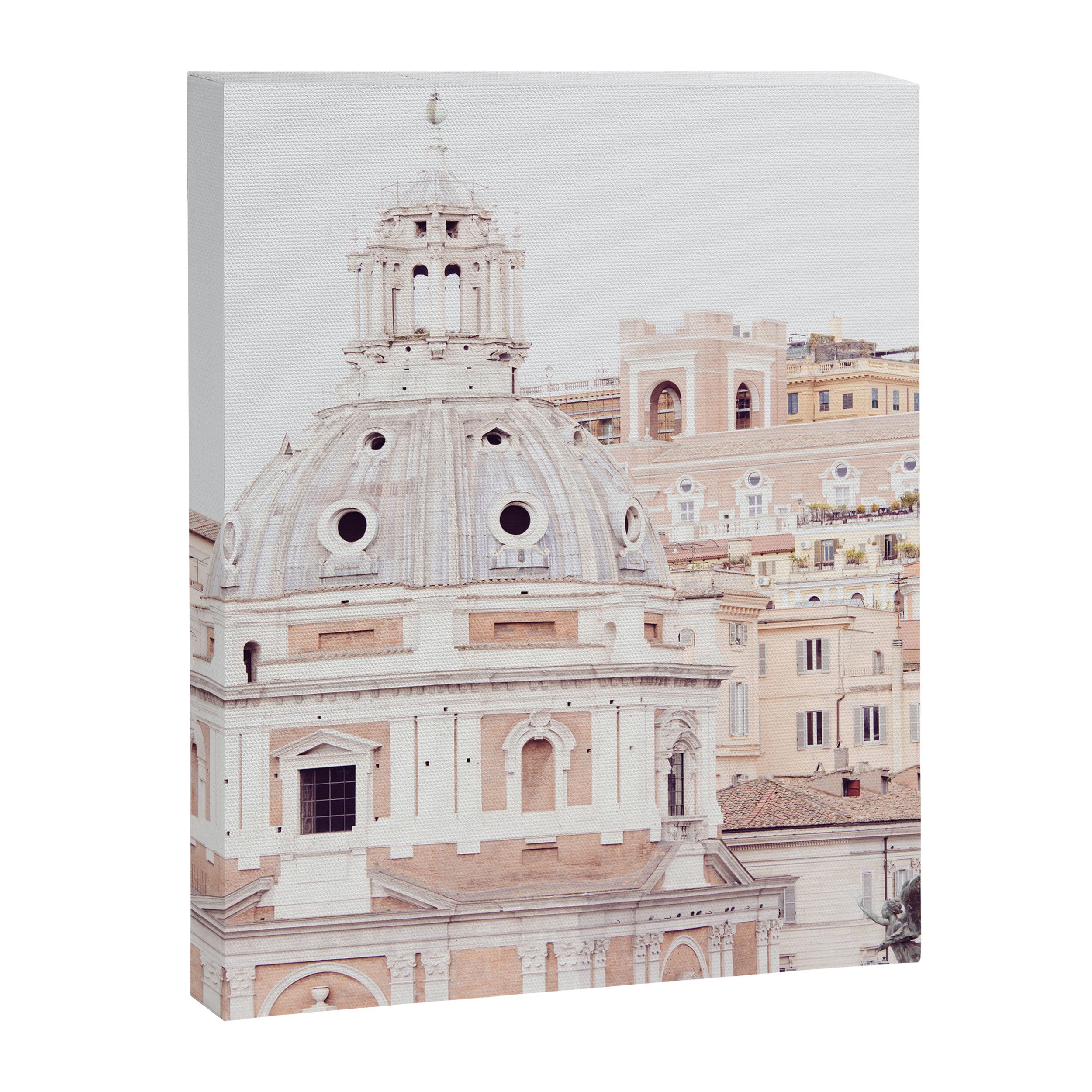 Pale Rome | Travel Photography Art Print | Architecture Canvas Print Gallery Image 6