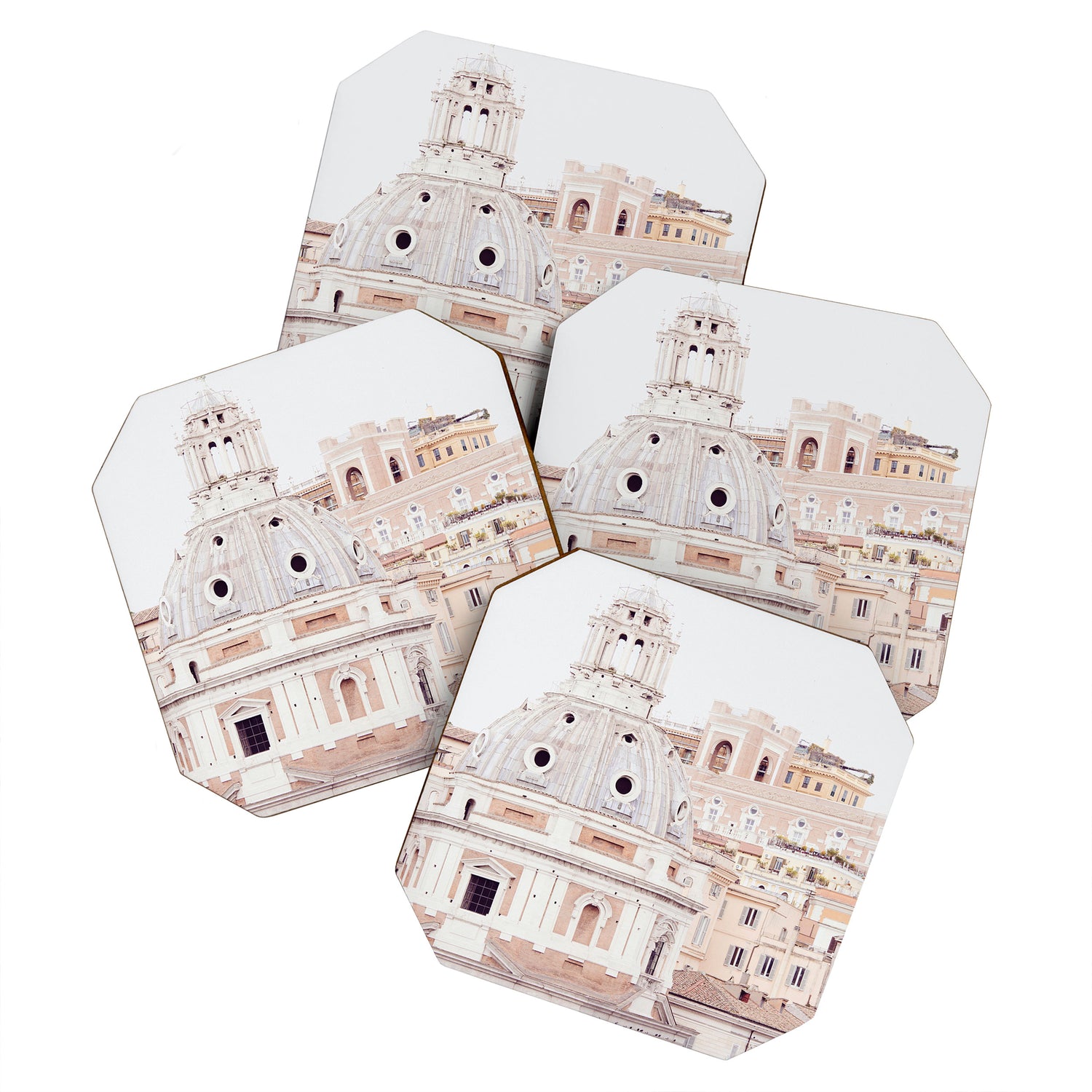 Pale Rome | Travel Photography Art Print | Architecture Coaster Gallery Image 1