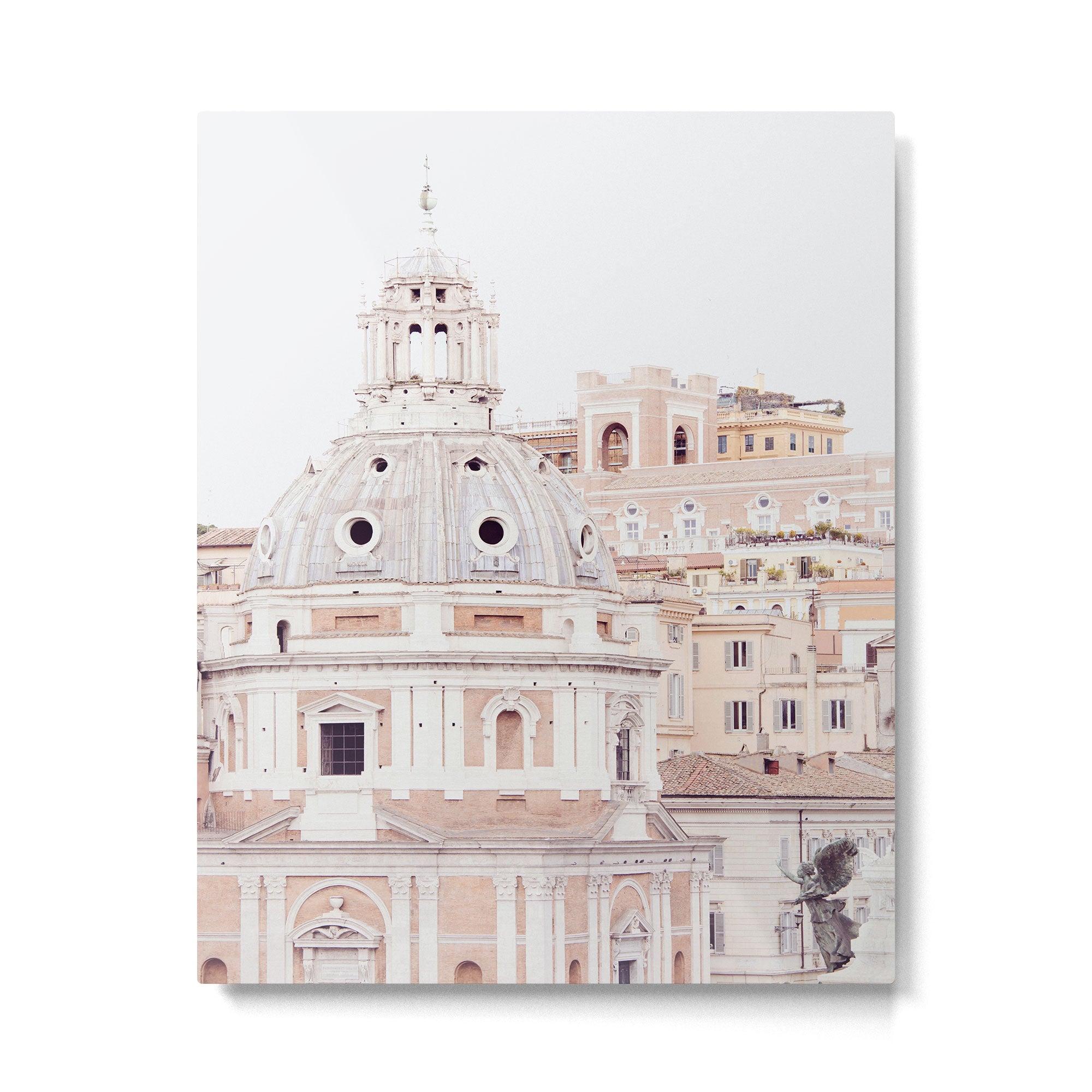 Pale Rome | Travel Photography Art Print | Architecture Metal Print Gallery Image 4