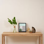 Palm Springs Cactus Framed Canvas Print Gallery Image 4