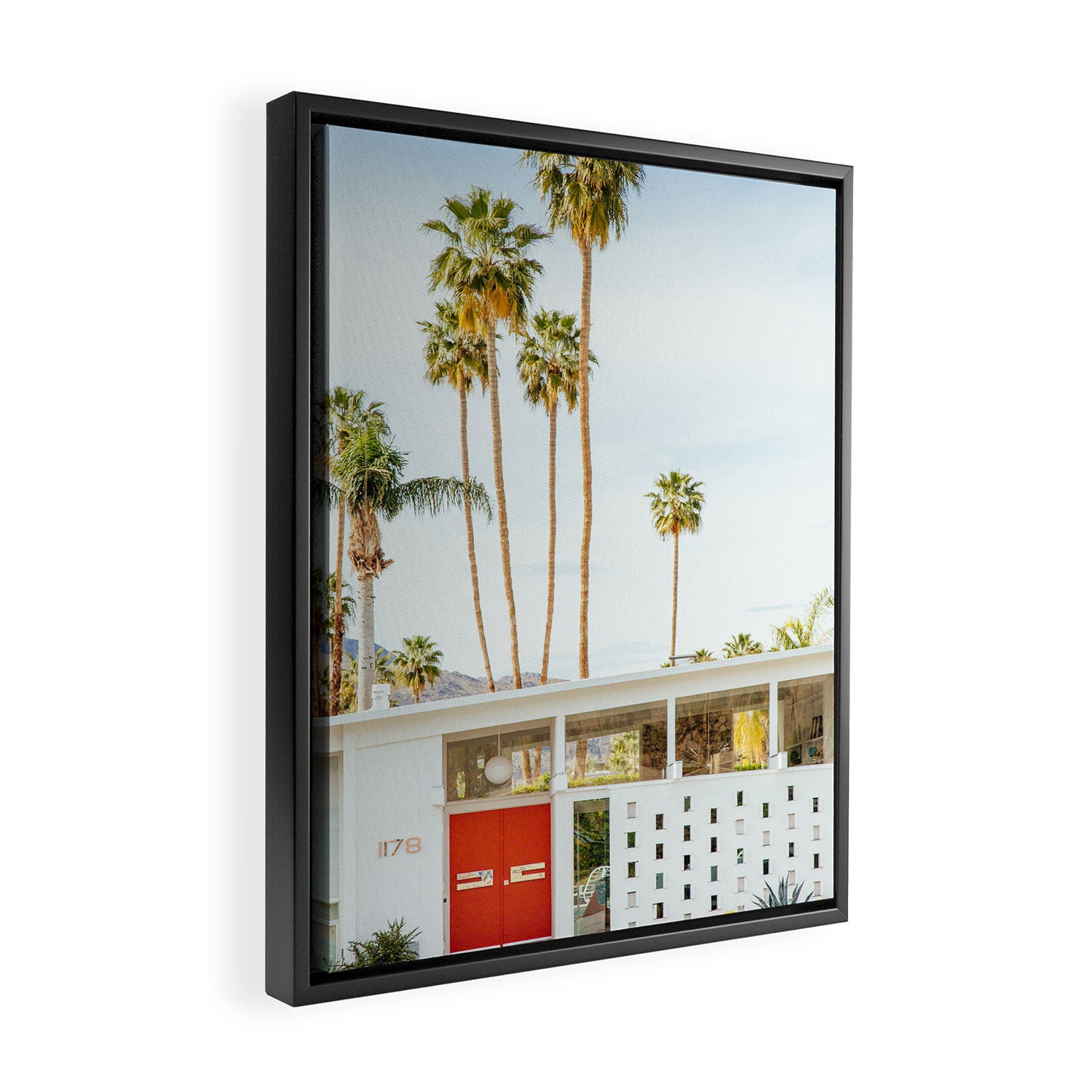 Palm Springs California Framed Canvas Print Gallery Image 2