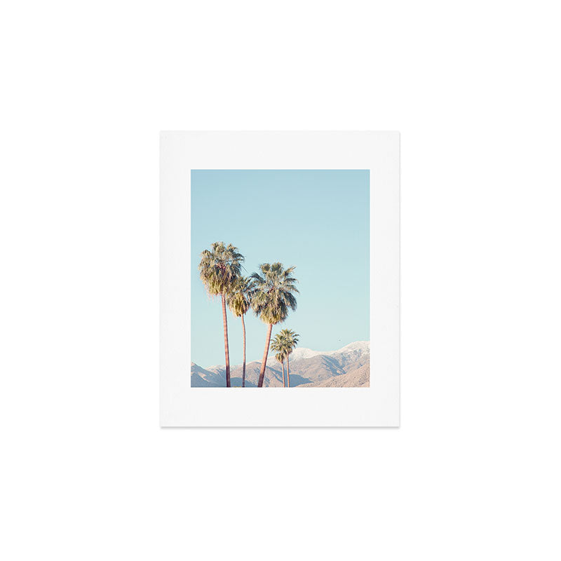 Palm Springs Palm Trees Art Print Gallery Image 1