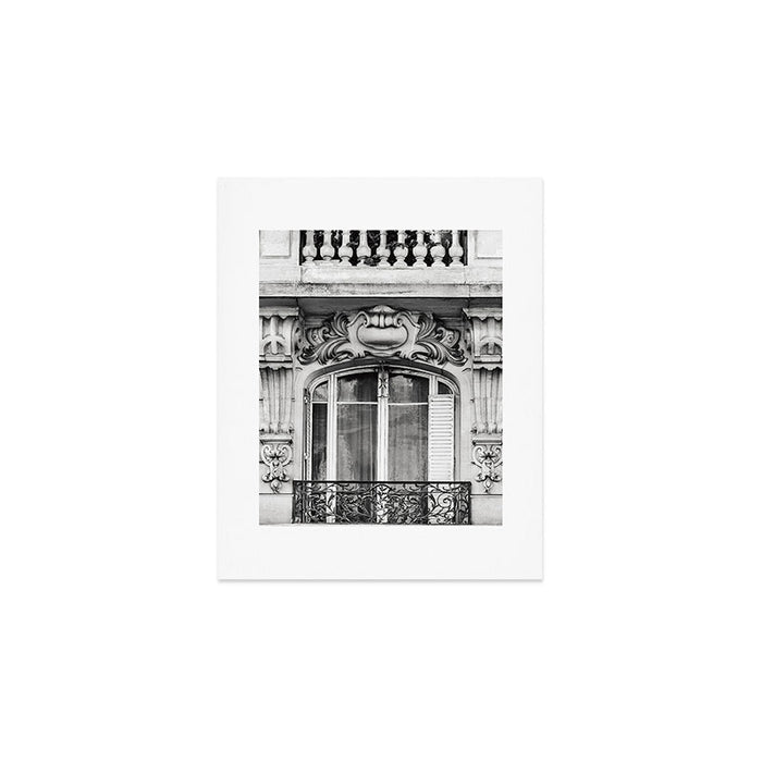 Paris Chic - Black and White Photography Art Print Gallery Image 1