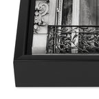 Paris Chic - Black and White Photography Framed Canvas Print Gallery Image 3
