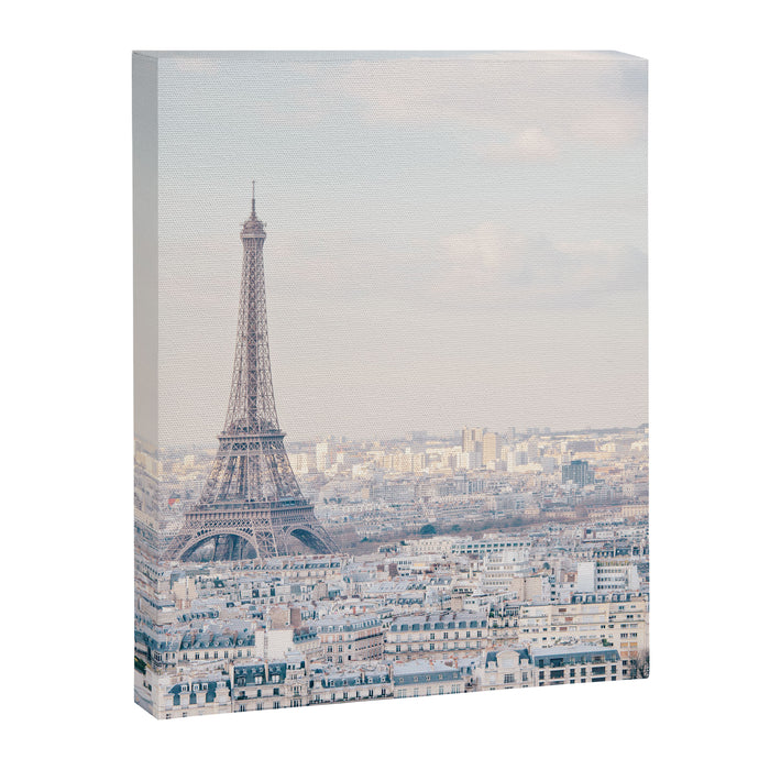 Paris Skyline, Eiffel Tower View, Travel Photography Canvas Print Gallery Image 1
