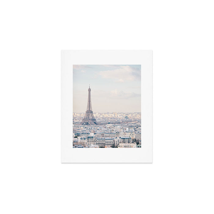 Paris Skyline, Eiffel Tower View, Travel Photography Art Print Gallery Image 1