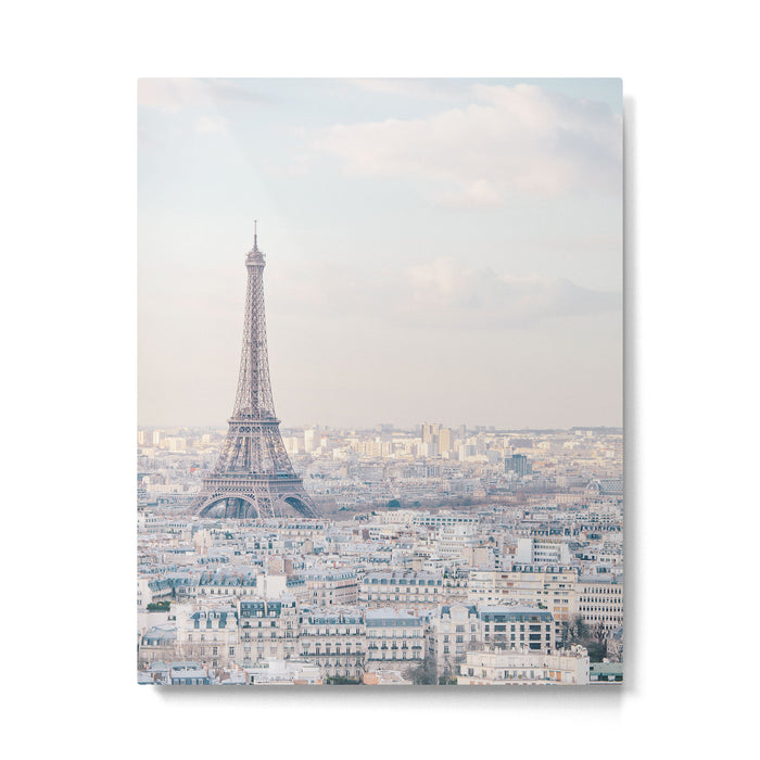 Paris Skyline, Eiffel Tower View, Travel Photography Metal Print Gallery Image 1