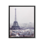Paris Skyline with Eiffel Tower Framed Canvas Print Gallery Image 6