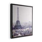 Paris Skyline with Eiffel Tower Framed Canvas Print Gallery Image 2