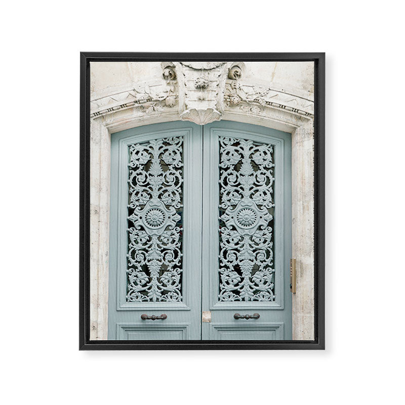 Paris Street Detail #1 Framed Canvas Print Gallery Image 6