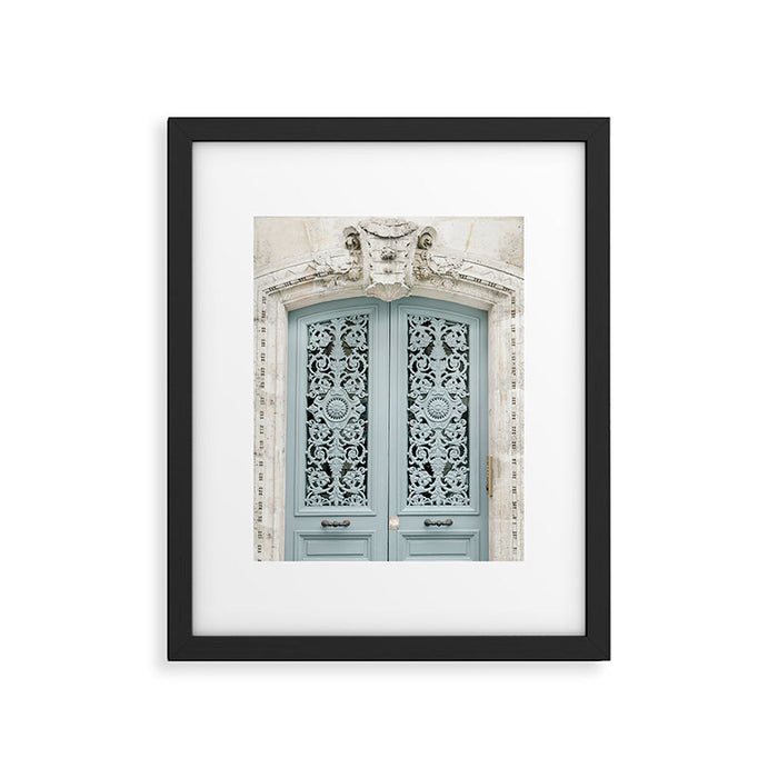 Paris Street Detail #1 Framed Art Print Gallery Image 1