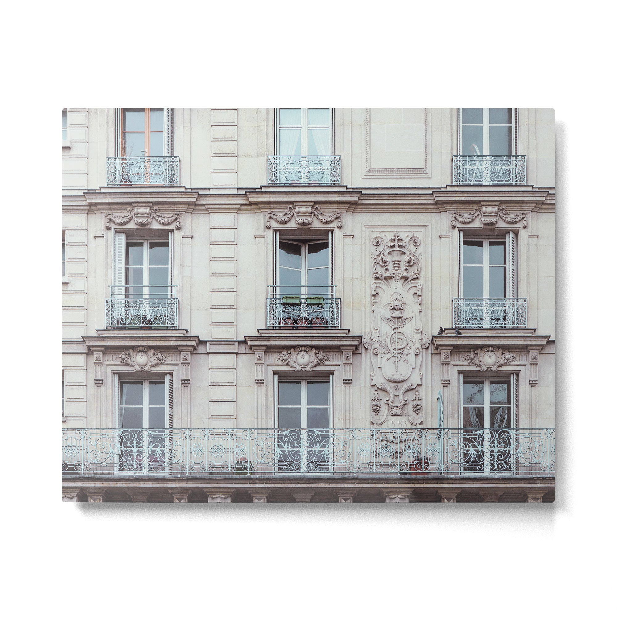 Parisian Architecture - Paris Travel Photography Metal Print Gallery Image 4