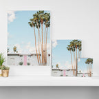 Pink Door in Palm Springs Canvas Print Gallery Image 3