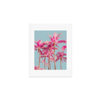 Pink Palm Trees - Surreal Nature Photography Print Art Print Gallery Image 1