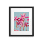 Pink Palm Trees - Surreal Nature Photography Print Framed Art Print Gallery Image 5