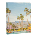 Palm Springs Motel Pool Canvas Print Gallery Image 6