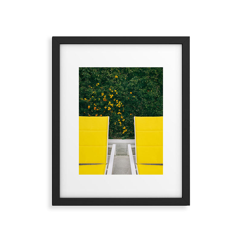 Poolside in Palm Springs Framed Art Print Gallery Image 5