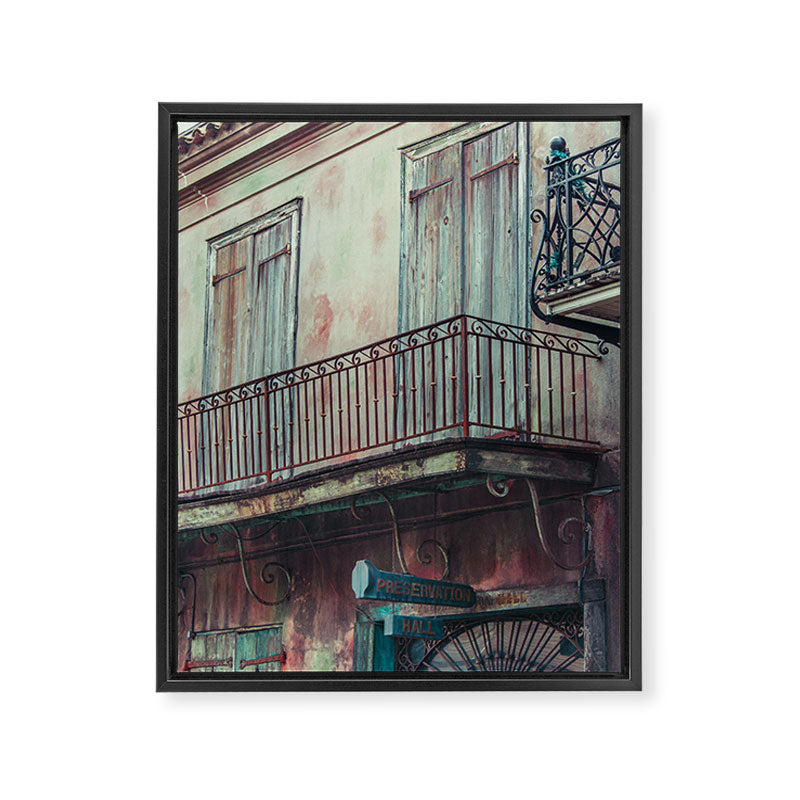 Preservation Hall - New Orleans Travel Photography Framed Canvas Print Gallery Image 6