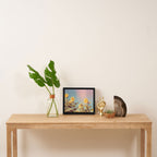 Retro Sunflowers - Nature Photography Framed Canvas Print Gallery Image 4