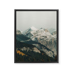 Rocky Mountain Fog - Landscape Photography Art Print, Nature Framed Canvas Print Gallery Image 6