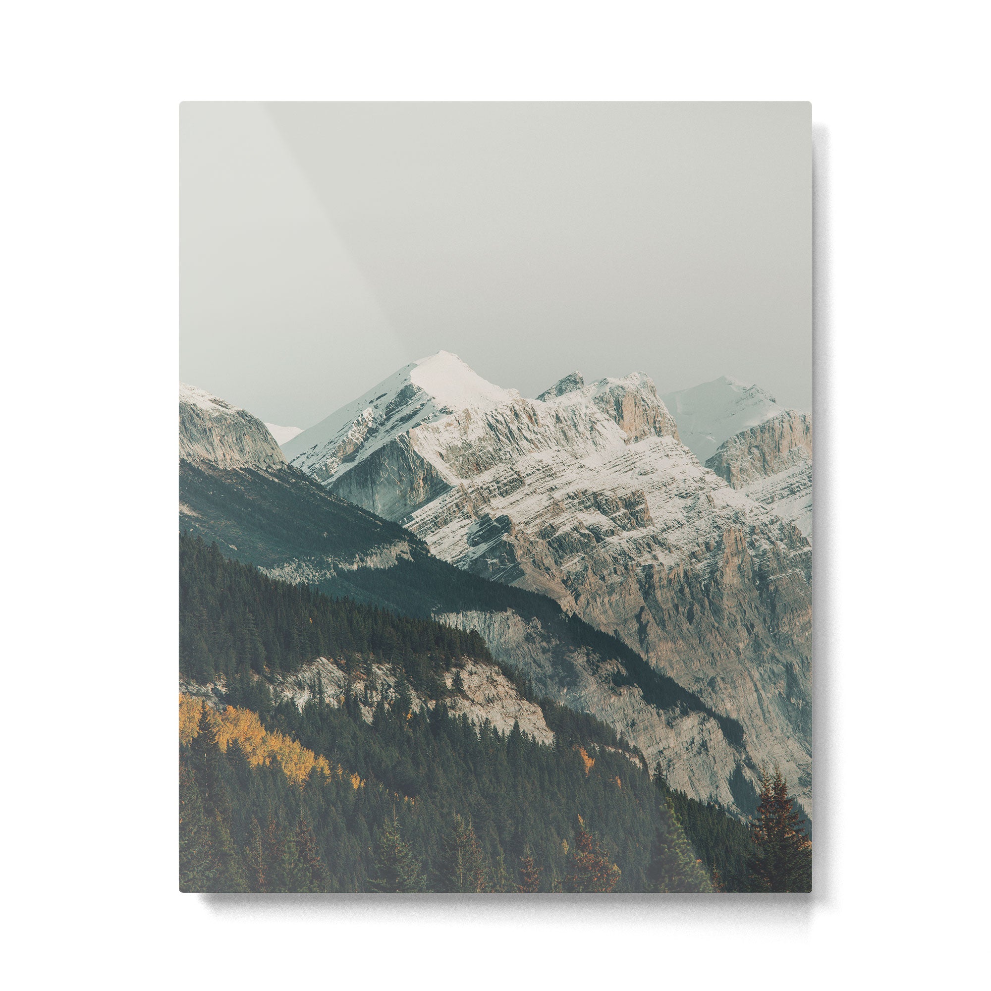 Rocky Mountain Fog - Landscape Photography Art Print, Nature Metal Print Gallery Image 4